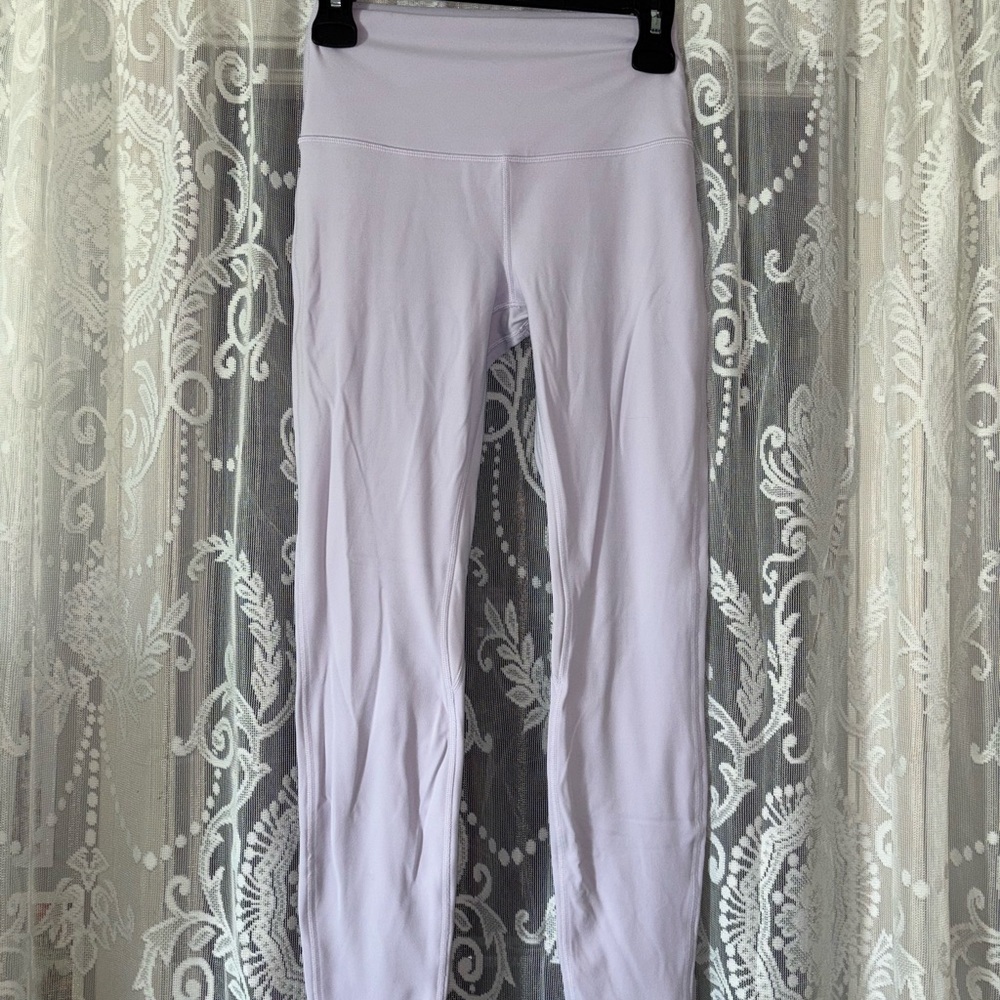 Lululemon Lavender High-Waisted Leggings